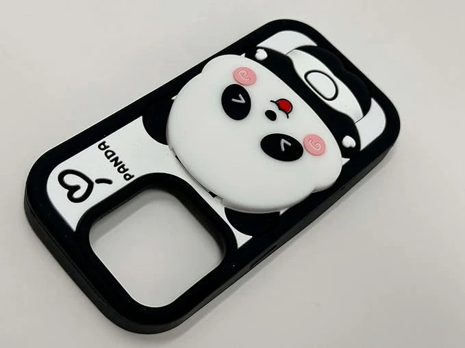 silicone 3D Design Cartoon iPhone Case