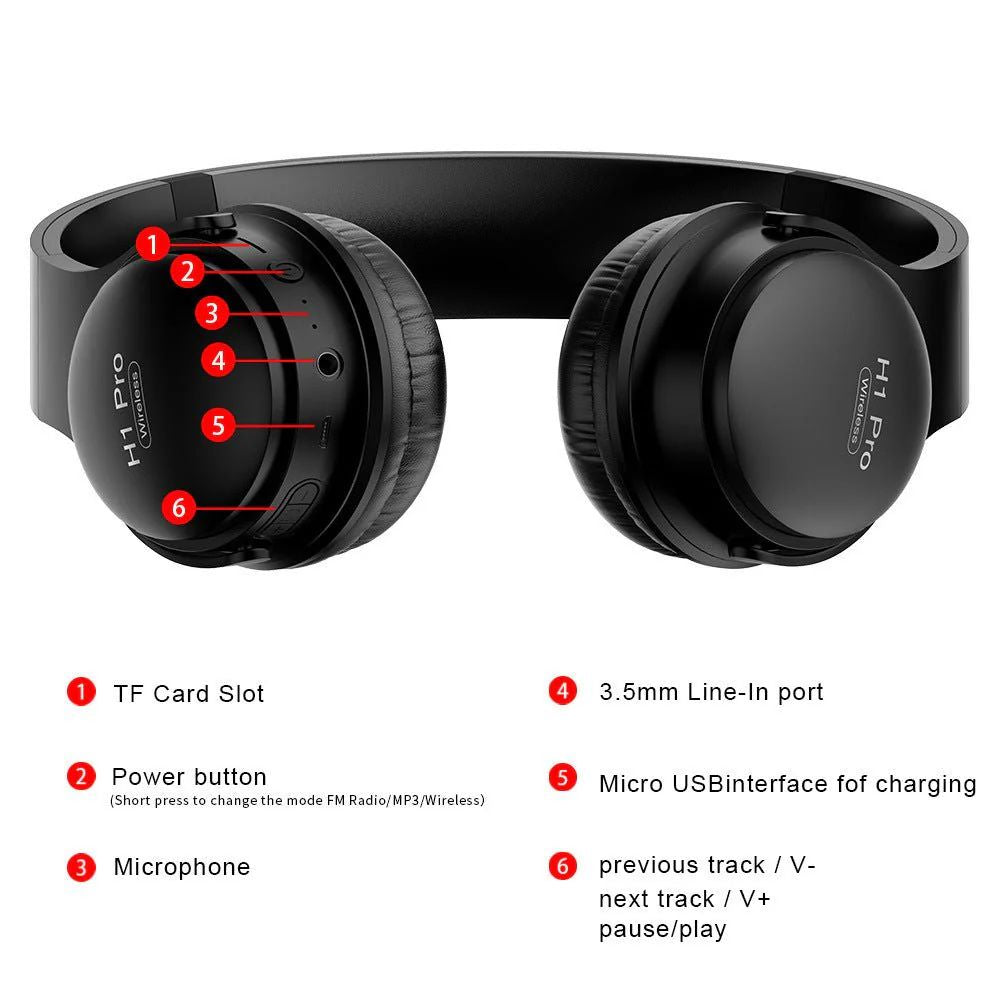 Wireless Bluetooth Headset