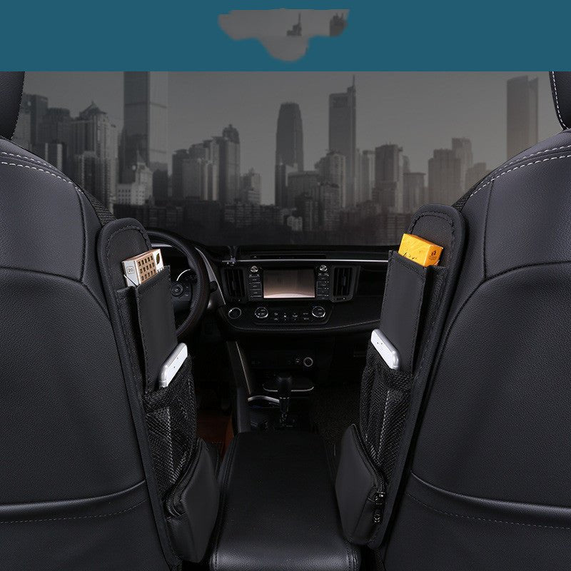 Car Leather Side Pocket Storage Bag